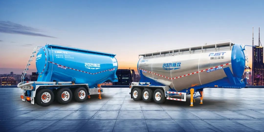 首選裝備！中集瑞江2021新款粉罐車(chē)強(qiáng)勢(shì)來(lái)襲