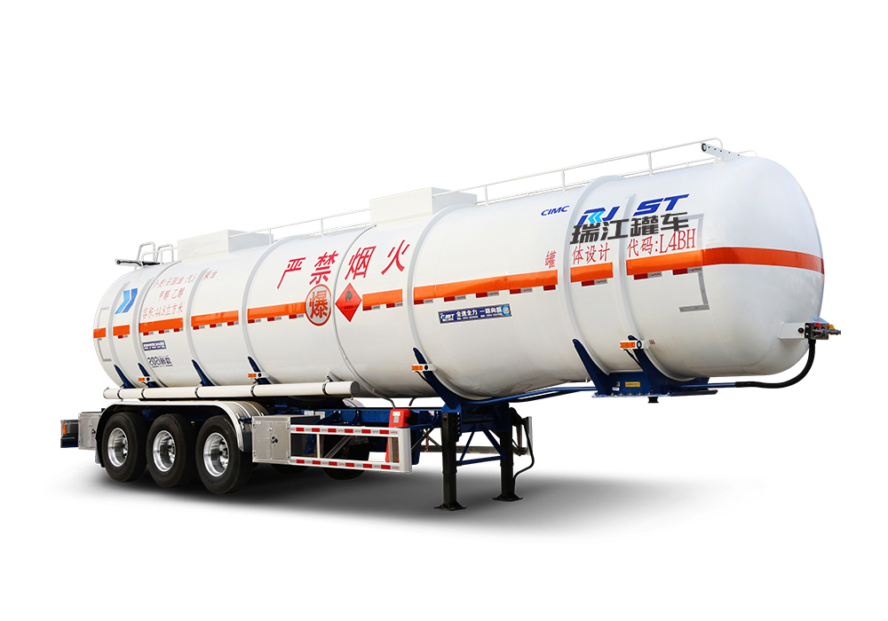 鋁合金甲醇罐式半掛車
