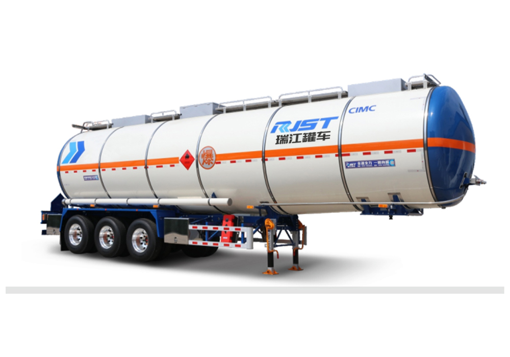  玻璃鋼蒙皮保溫液罐半掛車