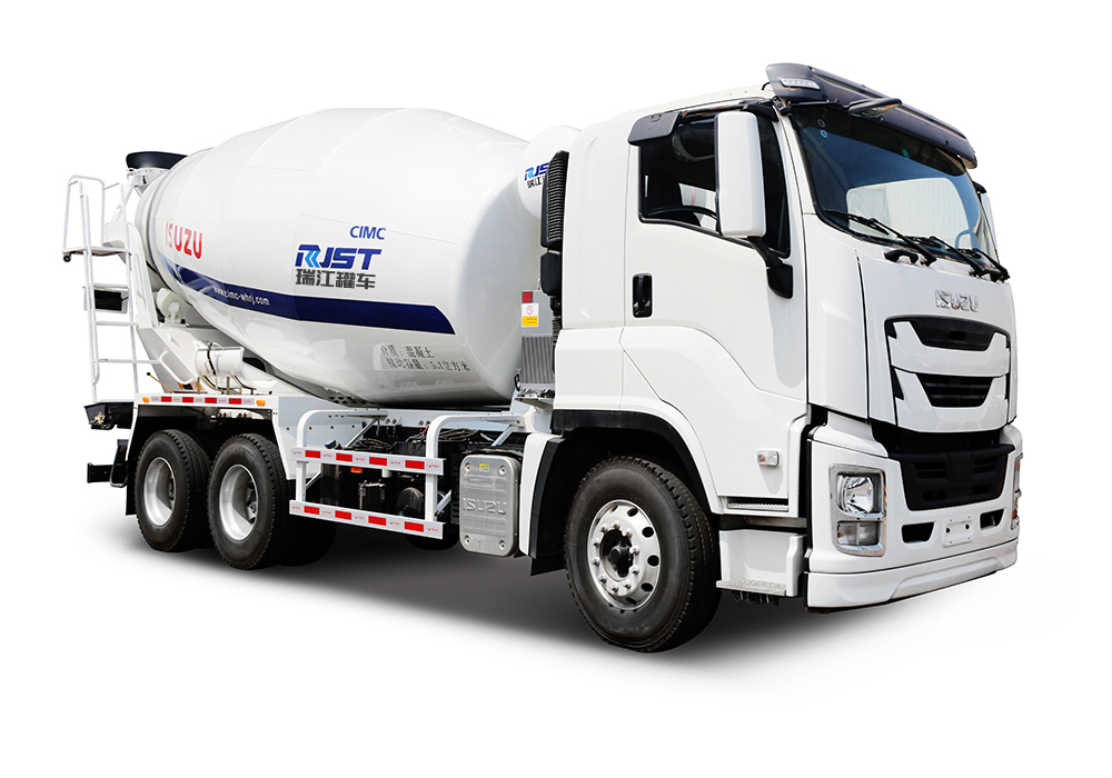 瑞江攪拌車五十鈴6X4